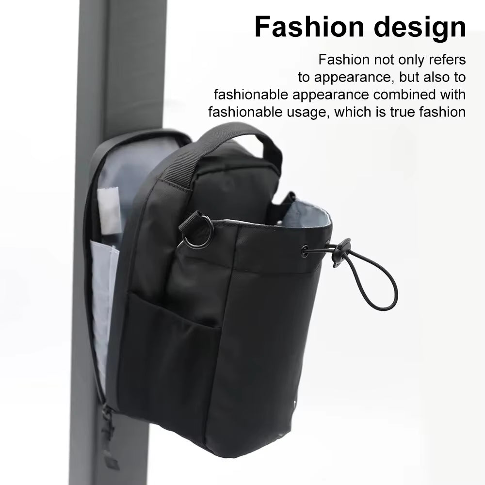 Large Capacity Magnetic Gym Bag with Phone Pocket & Water Bottle Pouch - Ultimate Gym Accessories Organizer