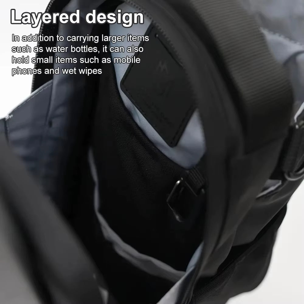 Large Capacity Magnetic Gym Bag with Phone Pocket & Water Bottle Pouch - Ultimate Gym Accessories Organizer